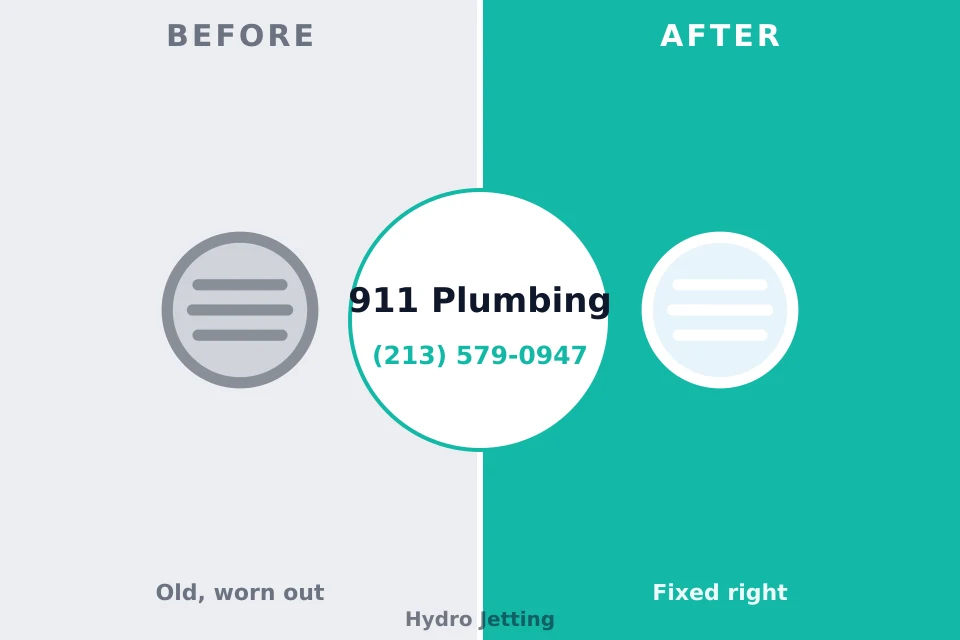 Before and after: plumbing repair Chino Valley, AZ